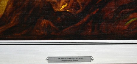 J. H. Fragonard, 1732-1806, Ragazza che legge, 33x47, bílé okraje, obraz 29,4x40 (3)