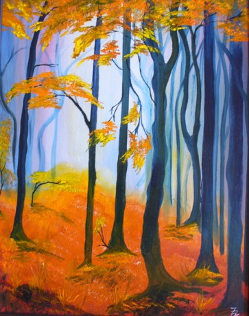 Zdenka Zoorová Barvy kouzelného lesa II. ol.sol. 46x57