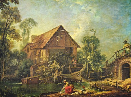 François Boucher, The Mill, 1751, Mlýn, 50x35, bílé okraje, obr. 40x30 (1)