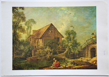 François Boucher, The Mill, 1751, Mlýn, 50x35, bílé okraje, obr. 40x30 (2)