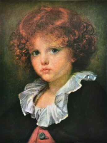 J.B.Greuze , Ritratto di Bambino, 31x41, bílý okraj 0,5cm, tl. 2,53mm (1)