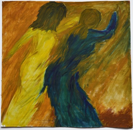 Nájemníková Alena Tanec olej na plátně 40 x 39cm (1)