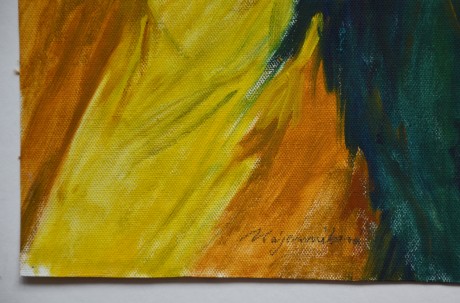 Nájemníková Alena Tanec olej na plátně 40 x 39cm (3)