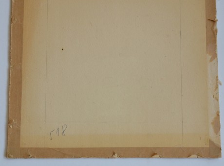 Cyril Chramosta, Kytice-autor. list, bar. litografie, 30x40,5cm, v paspartě 38x54 tl.1,72mm. výřez 24,5x39cm (4)