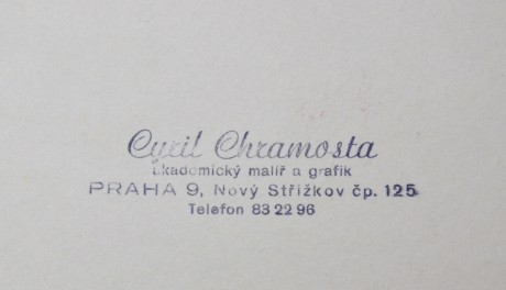 Cyril Chramosta, Z cyklu Jihočeští rybáři, bar. lit. 13-100, 21,5 x 14,5cm (4)