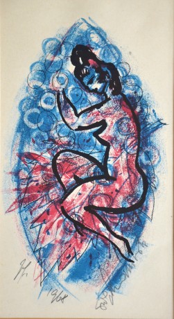 Cyril Chramosta, Mořská panna, bar. lit. 1968, 13x23, ps 24x35, v 11,5x21 (2)