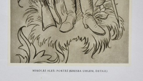Mikoláš Aleš, Portáš, 14 x 25,5 cm, venk. 24 x 32cm (3)