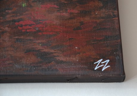 Zdenka Zoorová, Kouzelnou cestou, 2017, akryl na plátně, 60x60cm, tl. 24mm (5)