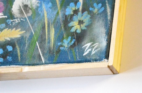 Zdenka Zoorová Romance letní louky akryl na plátně 40x40,tl.bl.17mm (6)