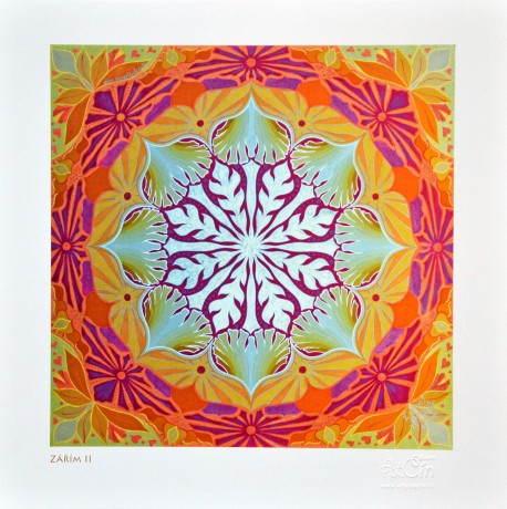 Marta Ženatá Zářím 30x30, 23,5x23,5