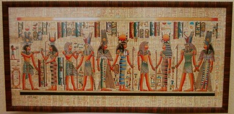 Rámování papyrusu
