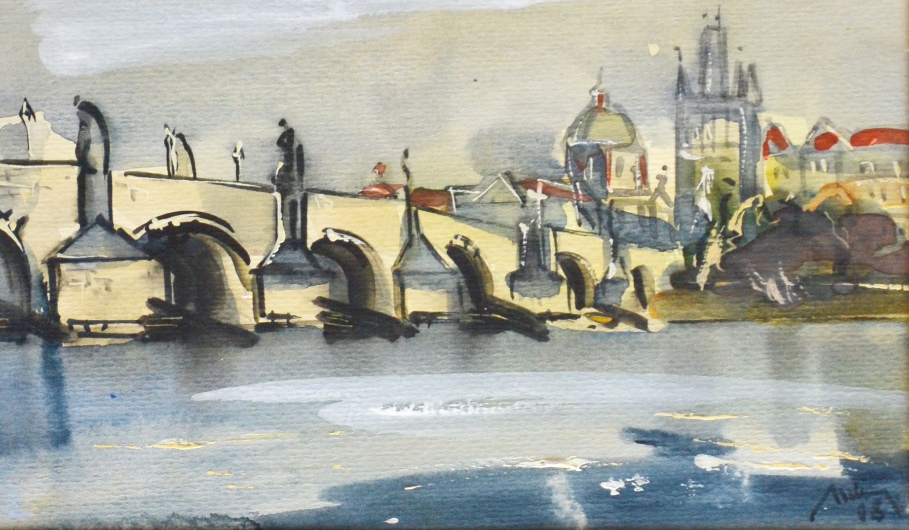 Martin Mikověc Praha13 akvarel 19x11,5 ps28,20 (1)