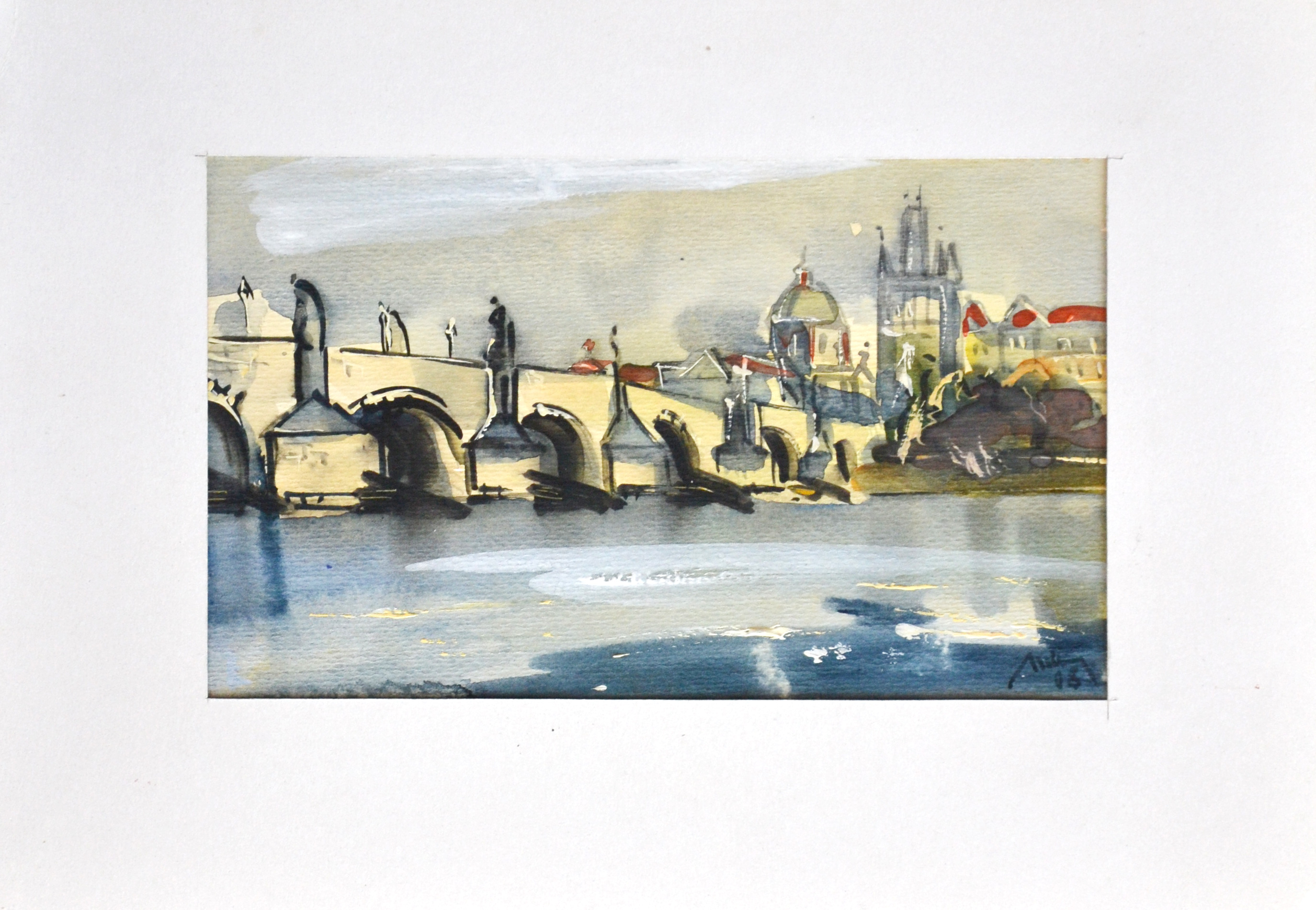 Martin Mikověc Praha13 akvarel 19x11,5 ps28,20 (2)