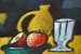 Josef Spurný Žlutý džbán olej na kartonu tl. 3mm, 48 x 64 cm (3)